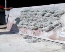 保溫砂漿輸送泵施工作業